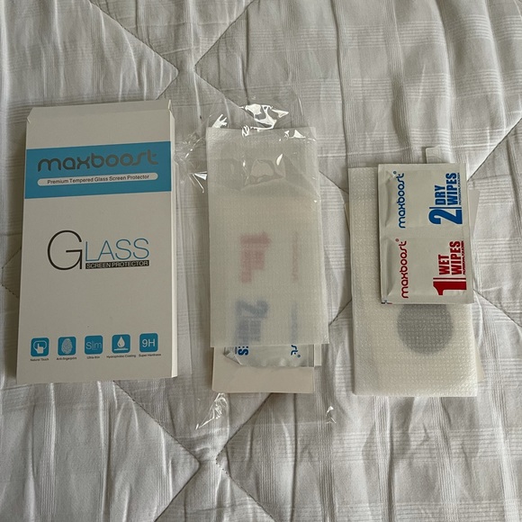 tempered glass screen protectors iPhone X - Picture 1 of 3